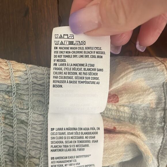 American Eagle Strapless Crop Top Size S - Picture 8 of 10